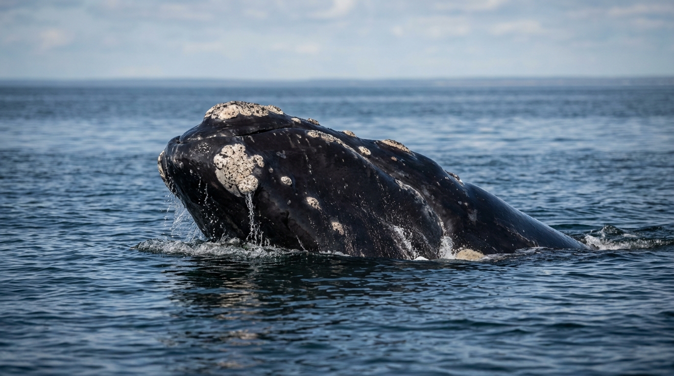 ein vom aussterben bedrohter wal überrascht forscher 3.000 kilometer weiter – eine erstaunliche entdeckung in der meeresbiologie.
